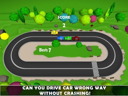 Wrong Way Car Racing