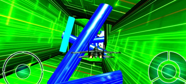 Tunnel Flight:fly plane jet 3D
