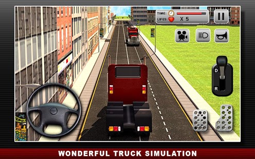 Road Truck Simulator 3D Games