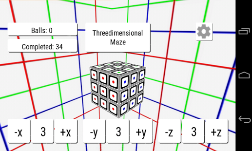 Threedimensional Maze