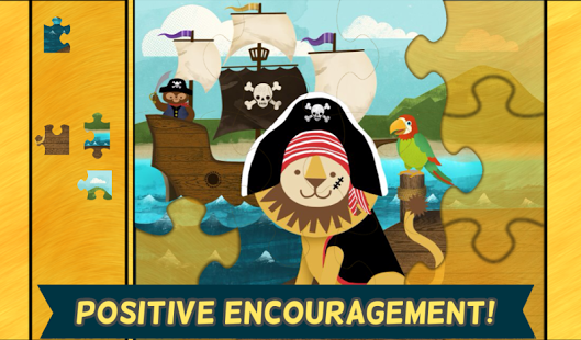 Pirate Preschool Puzzle Game