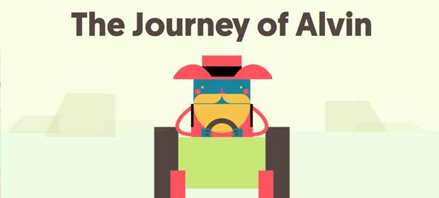 The journey of Alvin: road-app