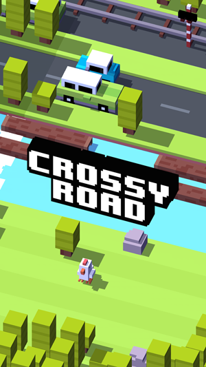 crossy road mobile games