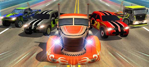 grand monster truck racing 3d : city road racer