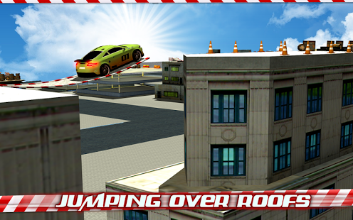 Crazy Car Roof Jumping 3D