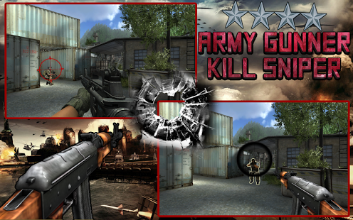 Army Gunner: kill sniper