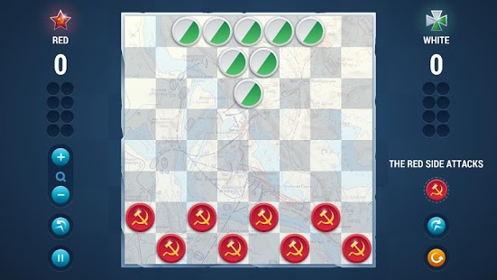 Chapaev Checkers:Confrontation