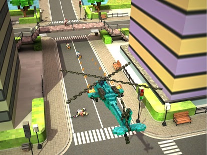 Blocky Copter in Compton