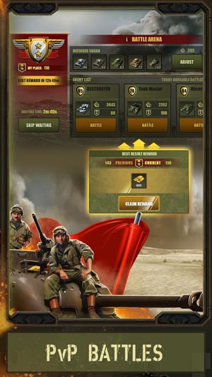 download the last version for android Iron Tanks: Tank War Game