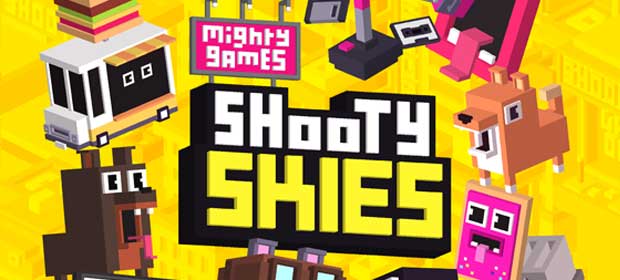 Shooty Skies - Arcade Flyer