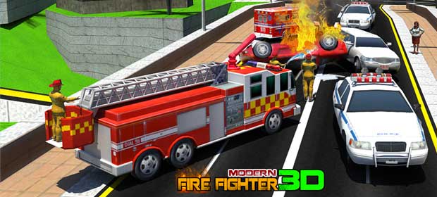Modern Firefighter:City Fire