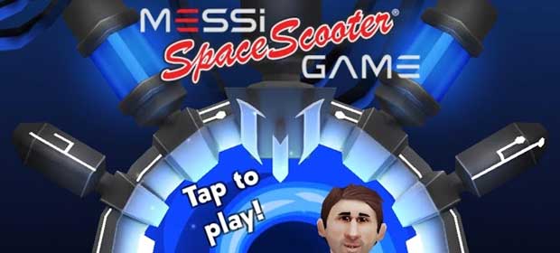 Messi Space Scooter Game