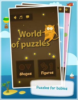 World of puzzles -Kids puzzles
