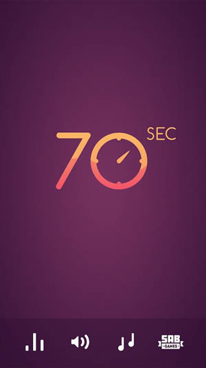 70 seconds