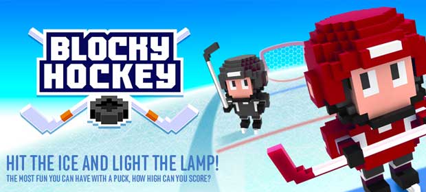 Blocky Hockey - Ice Runner