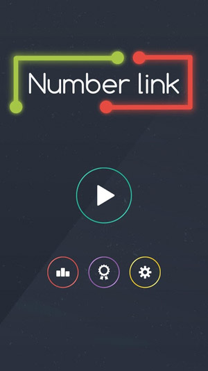 Number link - connecting dots