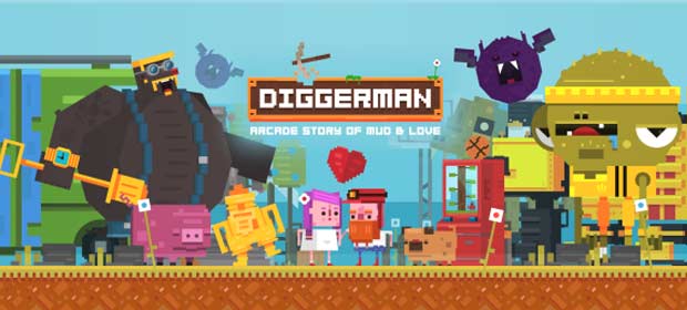 Diggerman - Arcade Gold Mining Simulator
